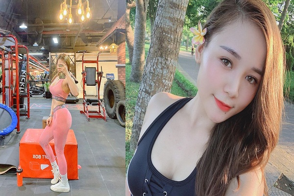 Nữ gymer Thanh Hóa khoe body khiến mọi chàng trai phải ghen tỵ