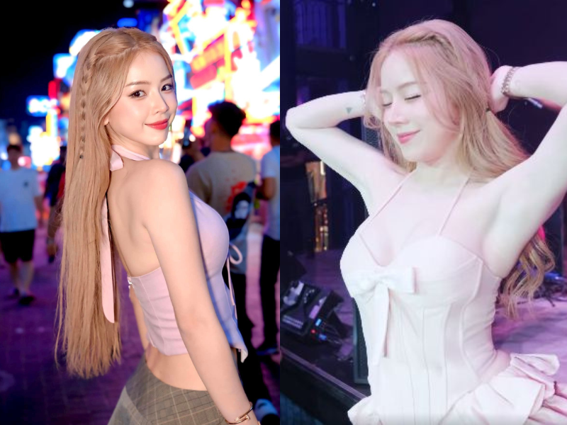 “Búp bê DJ” đẹp nhất Việt Nam quẩy cực sung trong show ở Campuchia