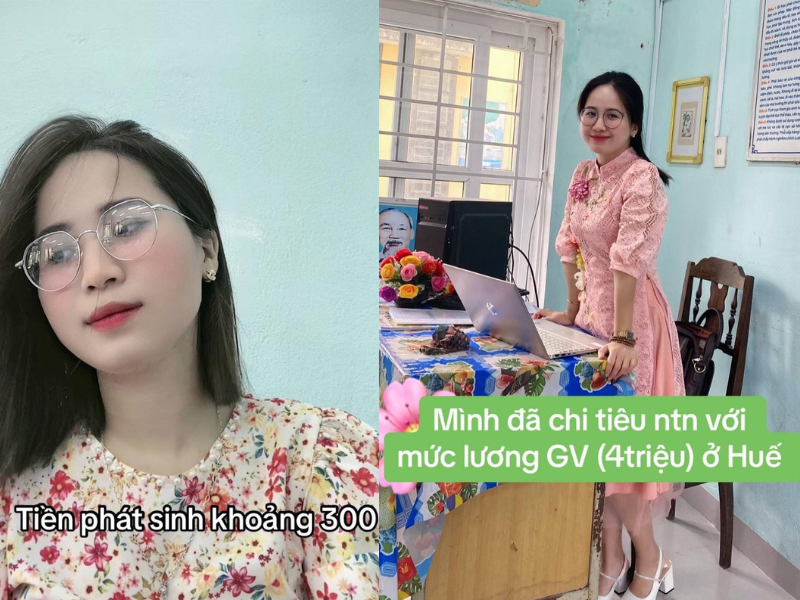 Cô giáo “bày” cách sinh tồn tại thành phố với mức lương 4 triệu