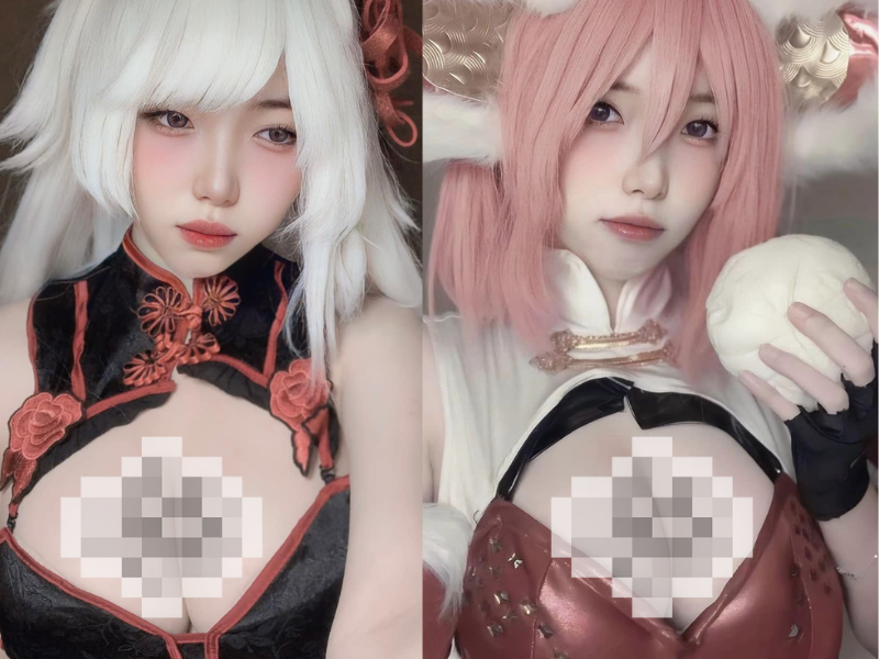 Hóa thành tướng liên quân, nữ cosplayer Việt khoe vòng 1 “tràn viền“