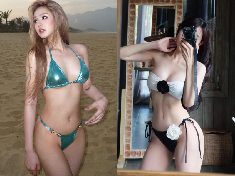 Xoài Non và loạt hot girl “thả xích” loạt ảnh diện bikini trước lễ