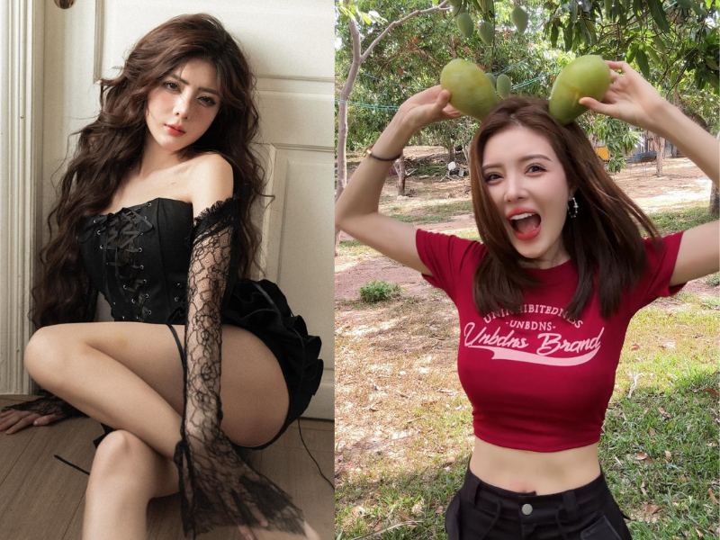 Hot girl búp bê hóa “xoài tặc” khiến netizen “ứa nước miếng“