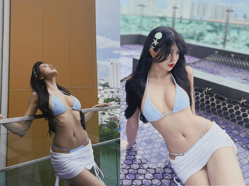 Nữ MC game gây thương nhớ khi diện bikini khoe đường cong đắt giá