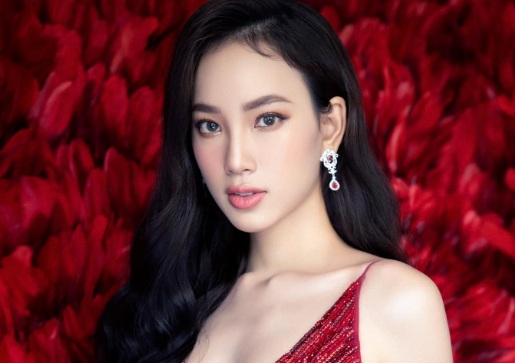 Nhan sắc kiều diễm của Trần Hoàng Ái Nhi thi Miss Intercontinental 2021