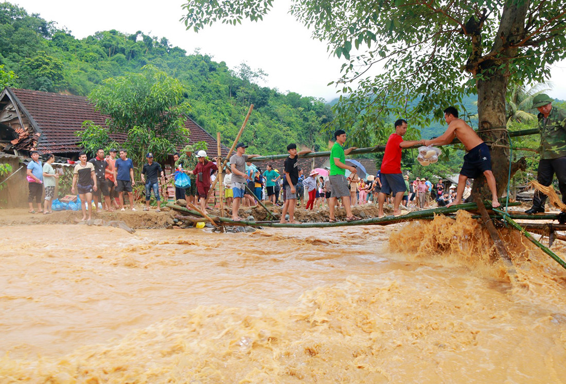 Sau trận đại hồng thủy, huyện Kỳ Sơn tan hoang chưa từng thấy