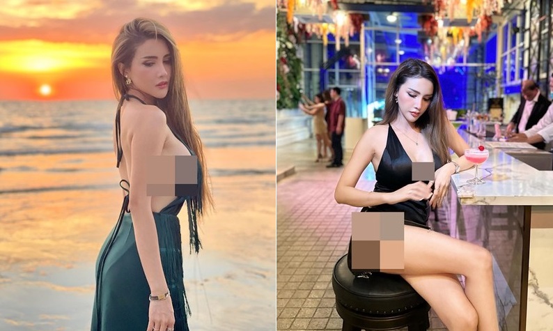 Hot girl xinh đẹp nghiện phong cách “thả rông” vòng một