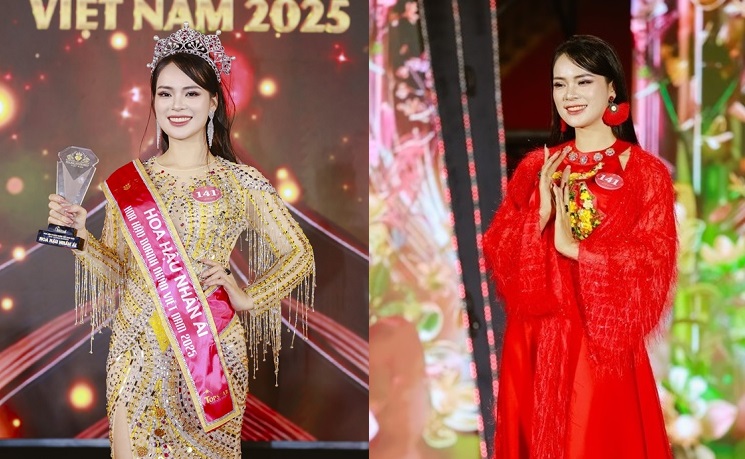 Sắc vóc mỹ nhân lập cú đúp giải thưởng ở Miss Vietnam Business 2025