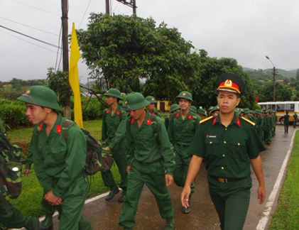 Khám phá công tác nhận tân binh ở Sư đoàn 316