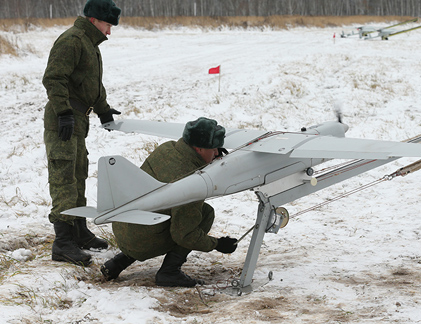 Xem lính Nga học cách dùng UAV trinh sát