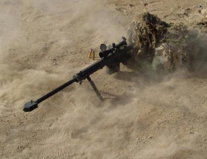 Khám phá siêu súng bắn tỉa Barrett M82 của Mỹ