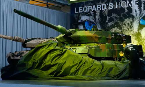 Ảnh xe tăng Leopard 2A7 mới tinh của Quân đội Đức