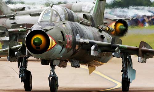 Quốc gia nào đang dùng máy bay Su-22 giống VN?