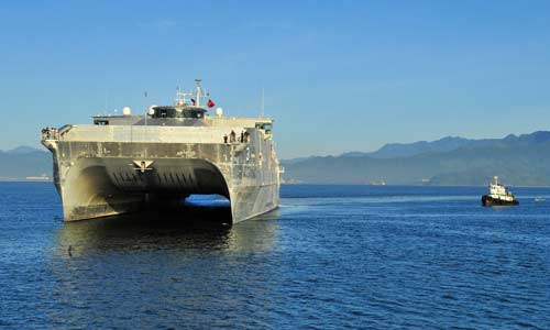 Sức mạnh “khủng” tàu đổ bộ USNS Millinocket Mỹ thăm VN