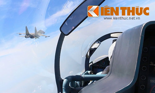 Cận cảnh một chuyến bay của "hổ mang chúa" Su-30MK2