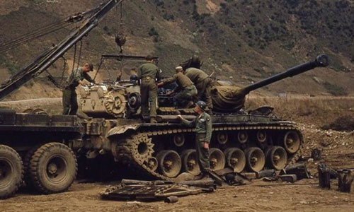 Ảnh màu hiếm tăng M46 Patton trong CT Triều Tiên