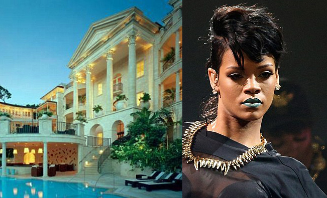 Cận cảnh ngôi nhà 22 triệu đô của Rihanna 