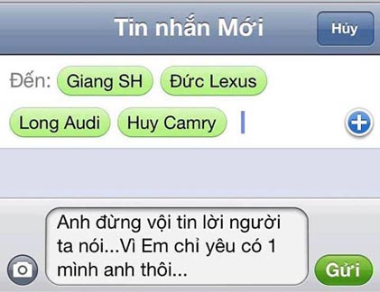 Tin nhắn “chế” khiến dân mạng “cười đau ruột” (5)