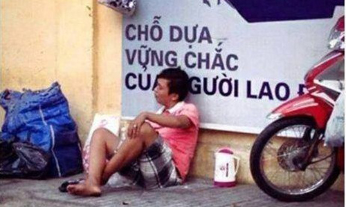 Ảnh cười Facebook: Chỗ dựa vững chắc