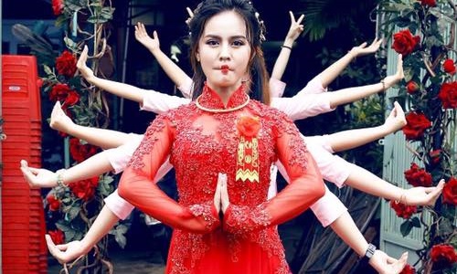 “Lạc trôi” ảnh đính hôn siêu quậy của cặp đôi Cần Thơ