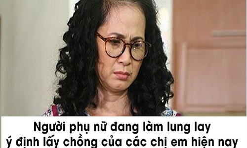 Cười sặc với ảnh chế phim "Sống chung với mẹ chồng"