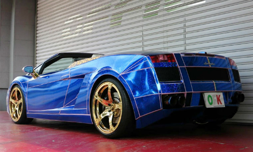 Lamborghini Gallardo Spyder mạ vàng đẹp ngỡ ngàng 