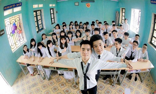 Khoảnh khắc bá đạo trong ảnh kỉ yếu học sinh Hà Nội