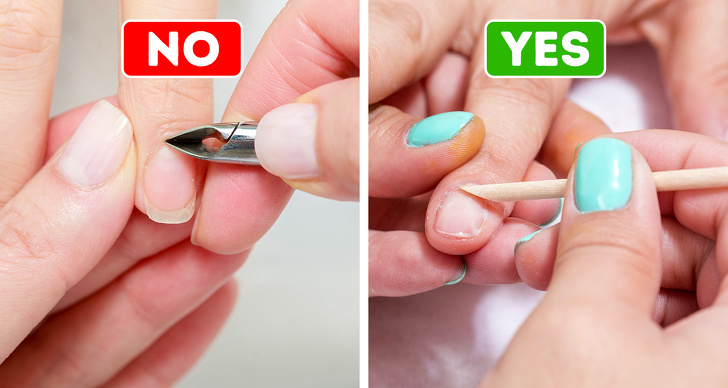 Những sai lầm làm nail làm hỏng móng tay bạn