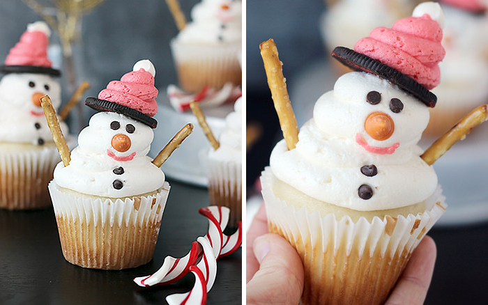 Những món bánh cupcake Noel độc đáo nhất mùa Giáng sinh năm nay