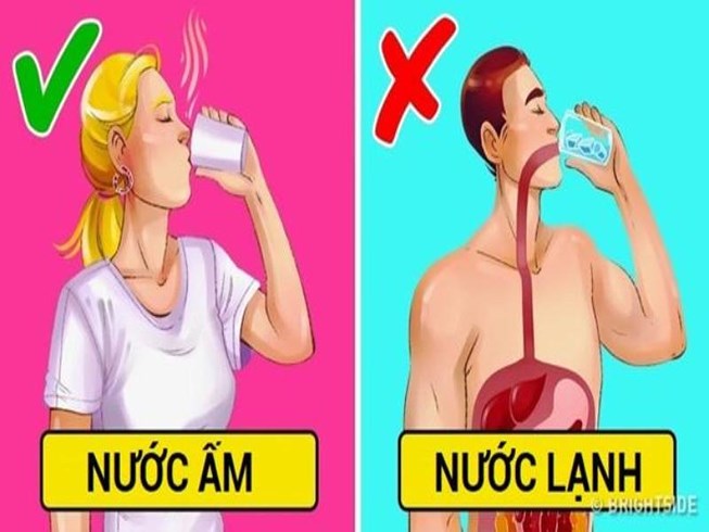 Những tác hại khó lường của việc uống nước đá lạnh vào mùa nắng nóng