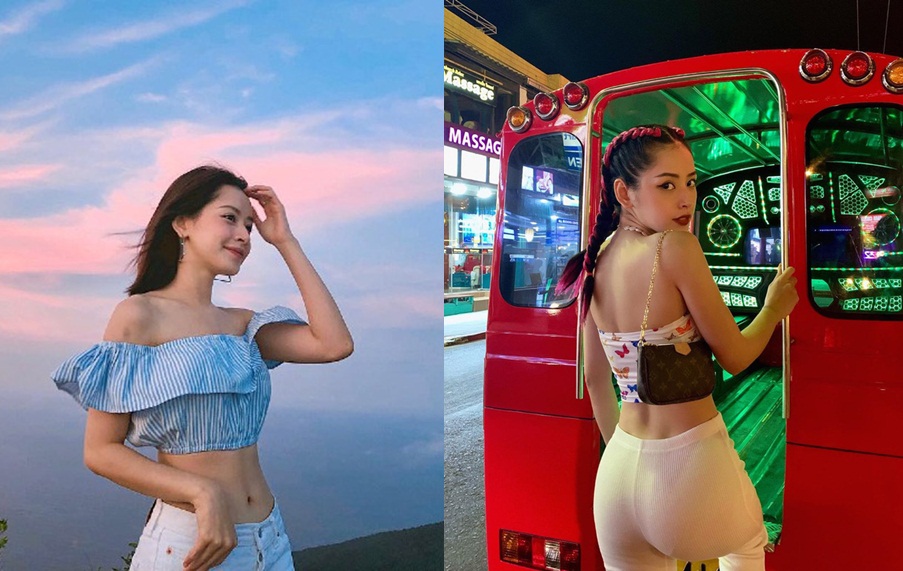 “Nóng mắt” loạt áo croptop khoe eo thon nóng bỏng của Chi Pu