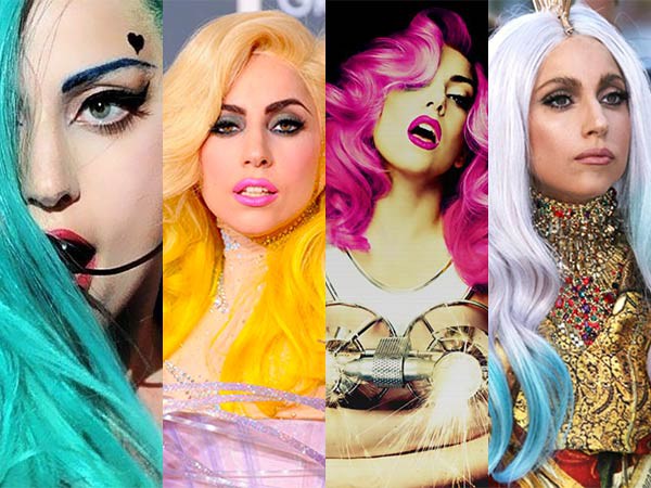 Khán giả “tròn mắt” bởi những màu tóc nhuộm nổi bật của Lady Gaga