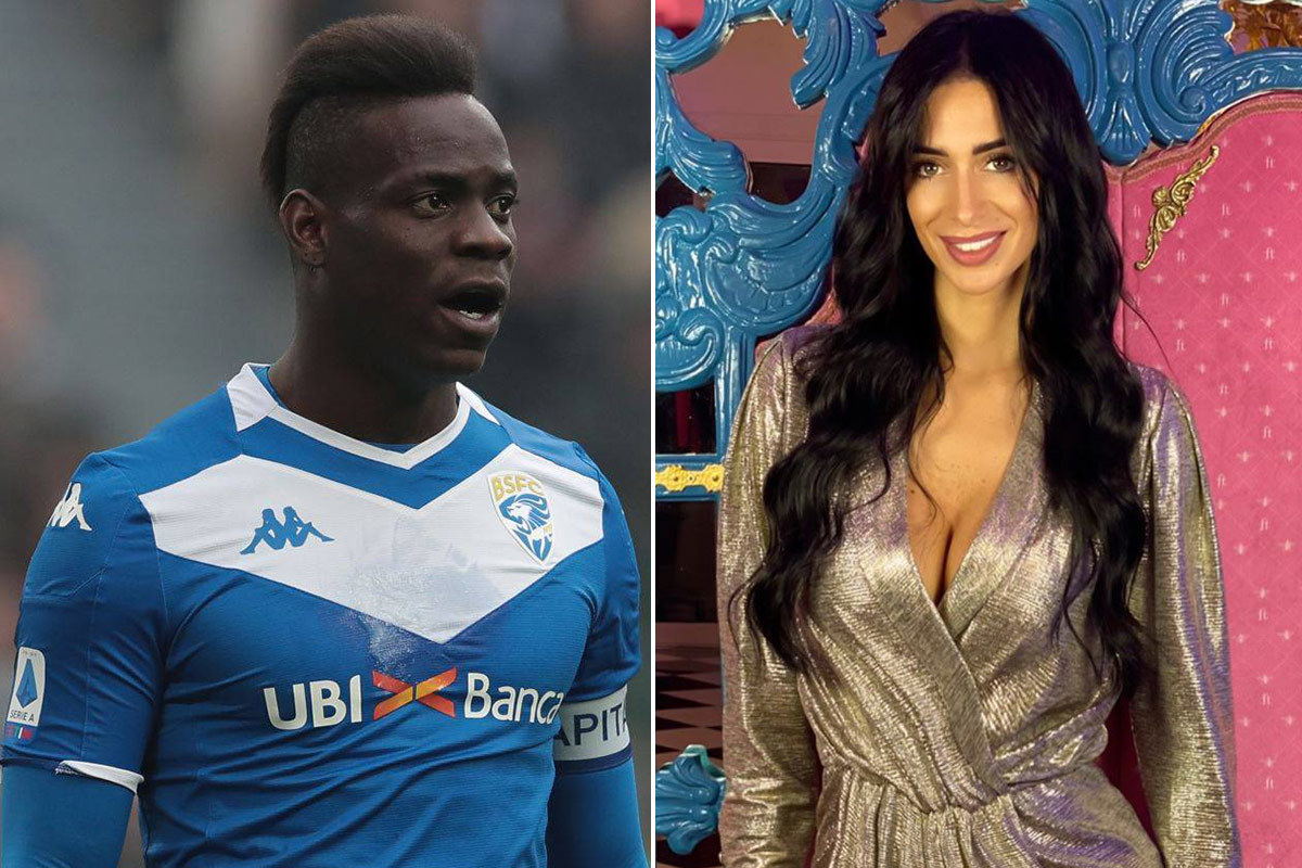 Gu ăn mặc nóng bỏng của người mẫu đính hôn với tiền đạo Balotelli