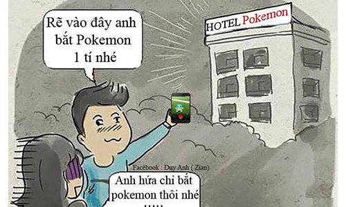 Những chuyện éo le khi chơi trò bắt Pokémon