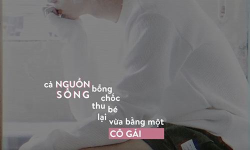 Giới trẻ rộ trào lưu "Cả nguồn sống bỗng chốc thu bé lại"