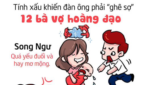 Tính xấu 12 cung hoàng đạo khiến đàn ông sợ “chết khiếp”