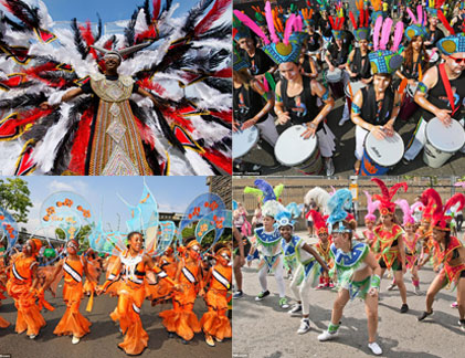 London cuồng nhiệt trong lễ hội Carnival lớn nhất châu Âu 