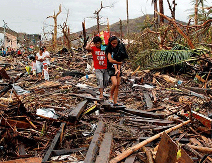 Siêu bão Haiyan là hậu quả của biến đổi khí hậu?