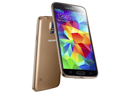 Chiêm ngưỡng Samsung Galaxy S5 vàng siêu độc của Vodafone