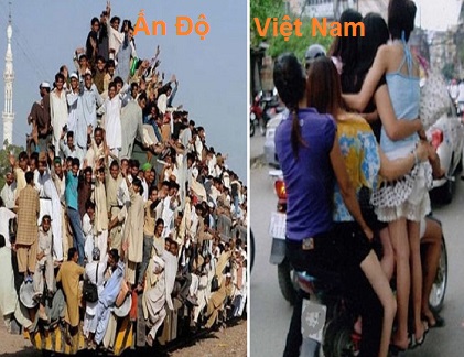 Dân mạng so sánh hài hước giao thông Việt Nam và thế giới