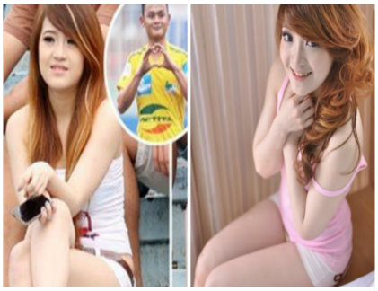 Ngắm bạn gái hot girl xinh đẹp của “Messi xứ Thanh“