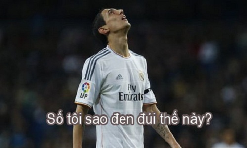 Ảnh chế Di Maria liệu có “hẩm hiu” khi thành Quỷ đỏ