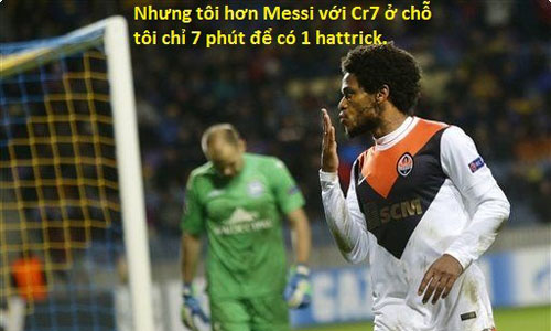 Tổng hợp Champions League: Luiz Adriano “phởn” vì ăn đứt Messi, CR7