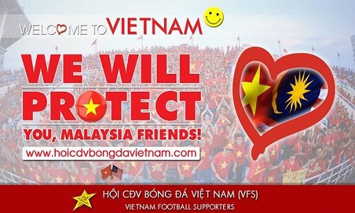 Cổ động viên VN sửa soạn đón fan Malaysia như khách quý