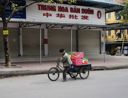 Vùng biên vắng lặng ngày giáp Tết