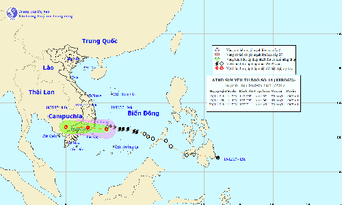 Bão số 14 suy yếu thành áp thấp nhiệt đới, cảnh báo mưa lũ lớn