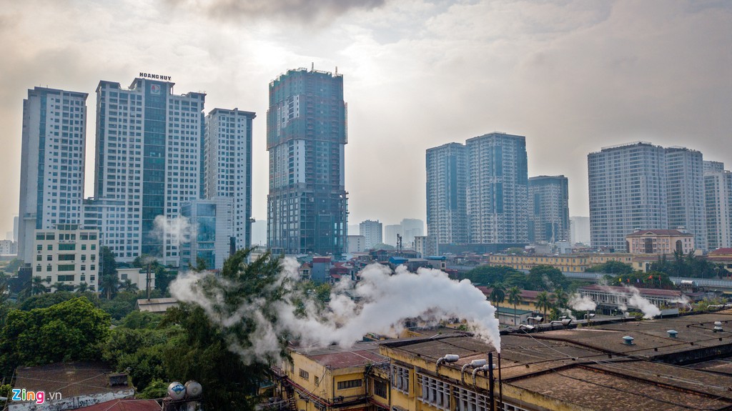 Cao su Sao Vàng, Thuốc lá Thăng Long, dệt kim Đồng Xuân... ô nhiễm trong lòng Hà Nội