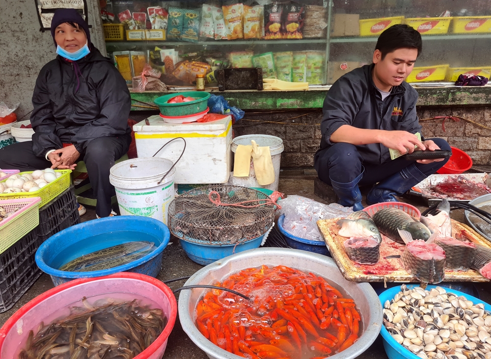 Chép cúng ông Công ông Táo mỏi mắt chờ khách 