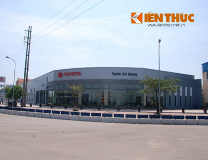 Đại lý triệu đô của Toyota ở Hải Dương