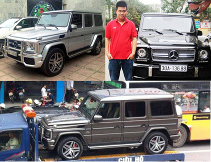 Đại gia HN chi hơn 20 tỷ tậu bộ ba Mercedes G63 AMG