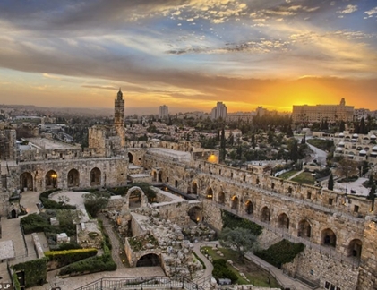 Vẻ đẹp cổ kính của thánh địa Jerusalem 